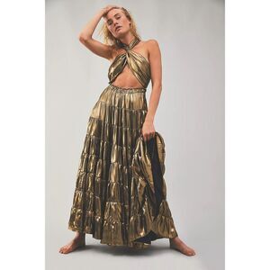 Free People X REVOLVE Something Magical Maxi in Bronze Size XL